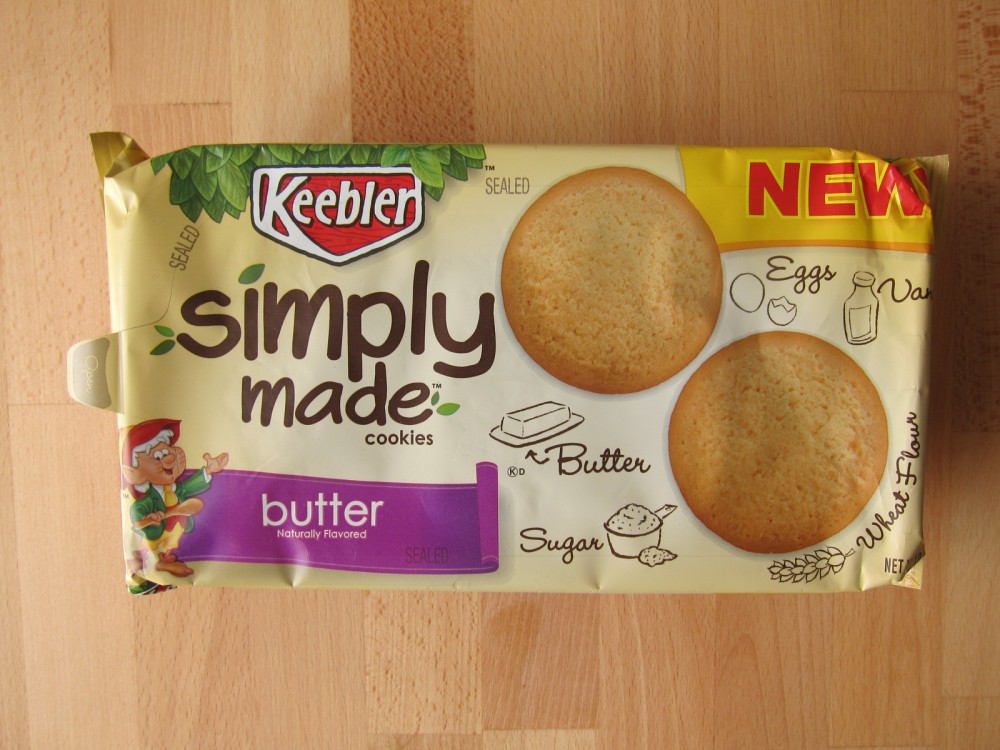 Review Keebler Simply Made Butter Cookies Brand Eating
