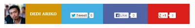 Cara Memasang Widget Social Media Sharing Metro Style 