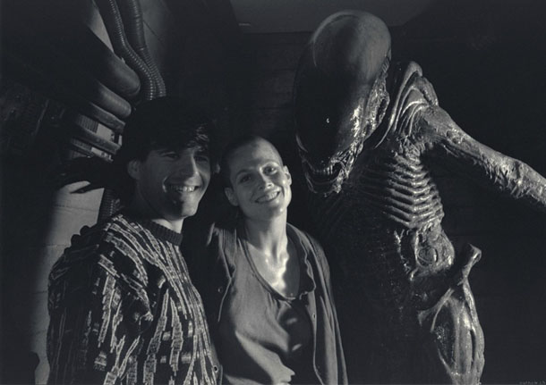 Sigourney Weaver em "Alien 3" Sigourney Weaver em "Alien 3"