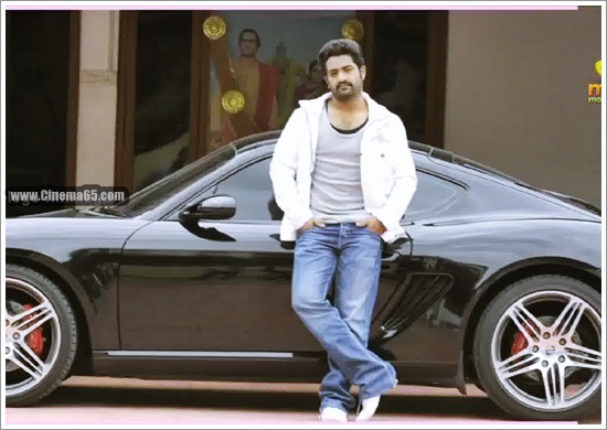 Jr Ntr with his Porsche Car - Rare Photos - MP3MILK
