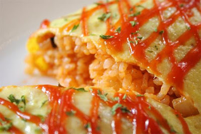Japan Japanese foods - Omurice omelete of Japanese