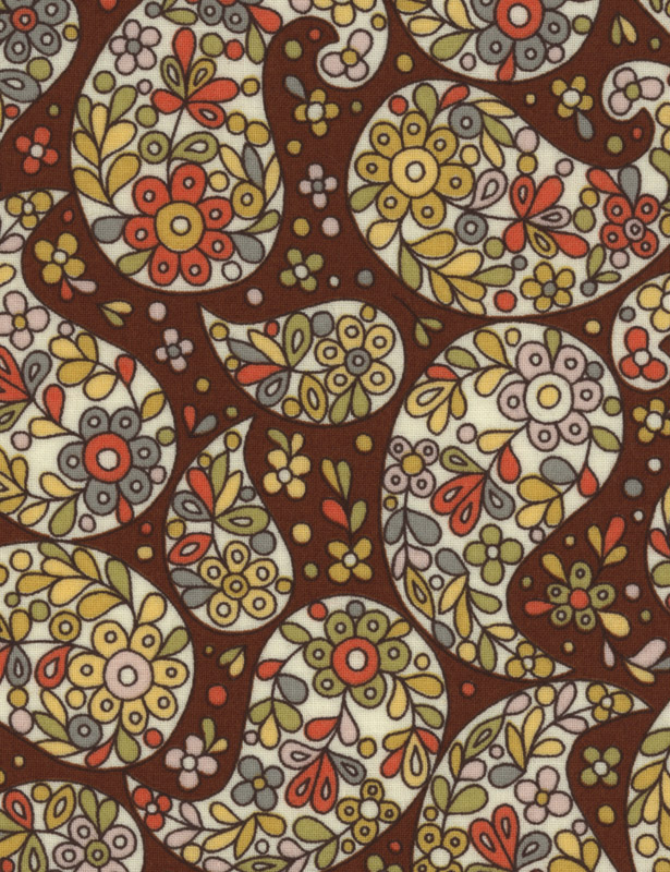 Les tissus Liberty Paisley wallpaper, Pattern