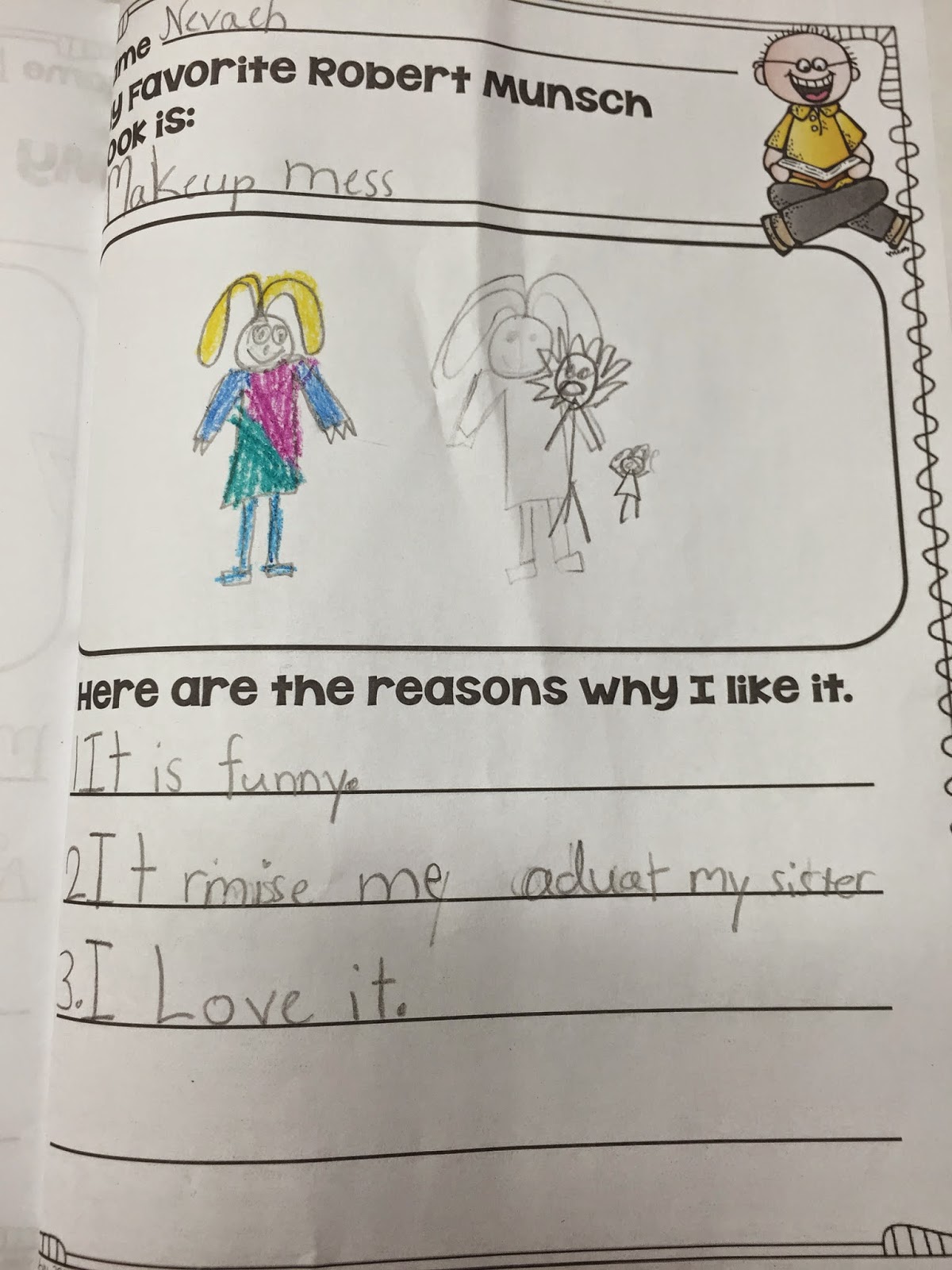 Miss. Vanchu's Classroom Blog Author Study Robert Munsch