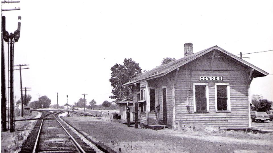 Towns and Nature Cowden, IL NKP (Clover Leaf) and B&O Depots