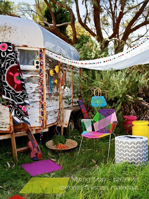 Kolorowa przyczepa campingowa Jak nadać klimat przyczepie campingowej, jak udekorować, Pomysł na..., przyczepa campingowa, how to decorate a caravan, to arrange, vintage, retro