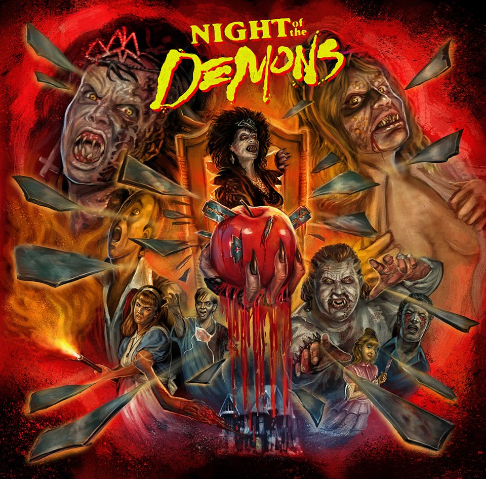 NIGHT OF THE DEMONS (1988) Artwork / Posters.