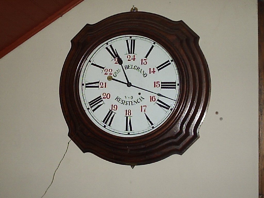Club del Tren Rosario MUSEO VIRTUAL FERROVIARIO RELOJES
