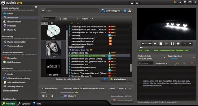 Audials One 2018 For Windows 7 8 10 MAC Full Version