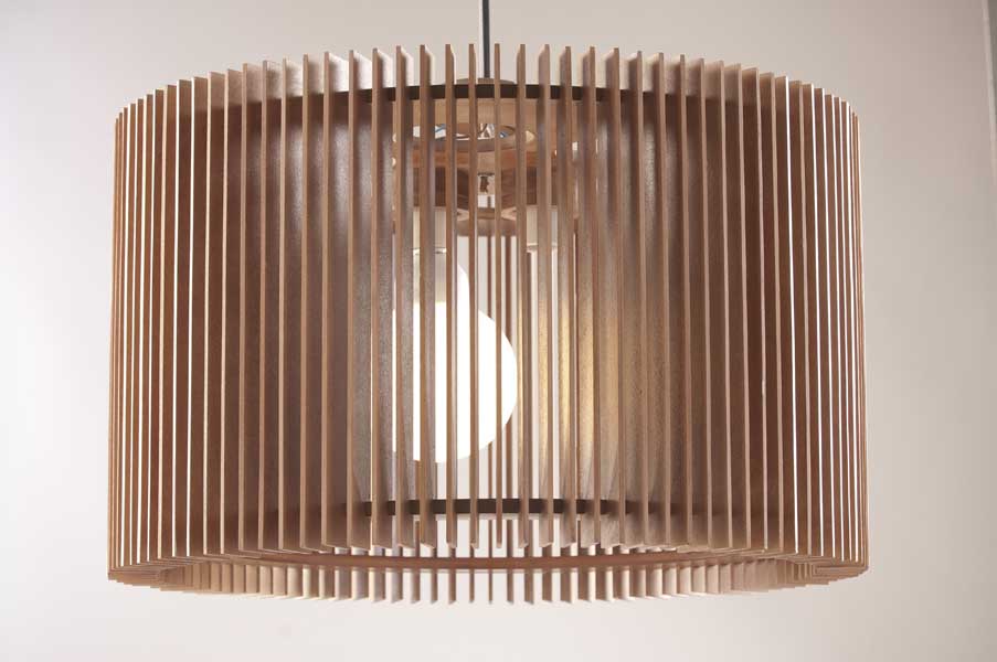 ILUMINARTE - LAMPARAS DE MADERA: LAMPARA MADERA