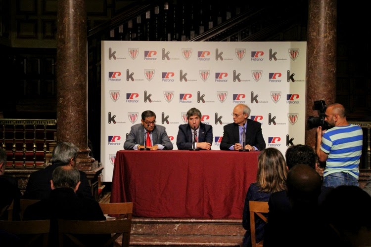 Athletic, Petronor y Kutxabank renuevan el acuerdo de patrocinio