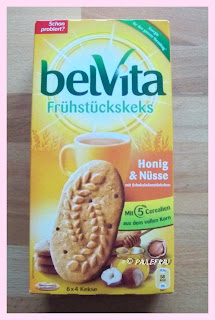 Verpackung belVita Honig und Nüsse
