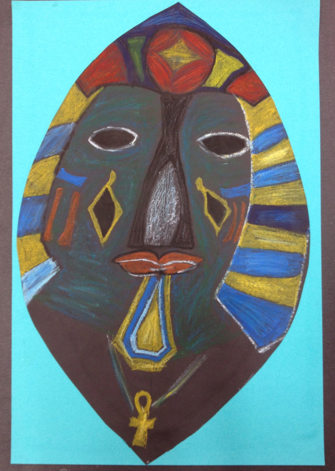 Kids' Art Museum Educator: Symmetrical African Masks