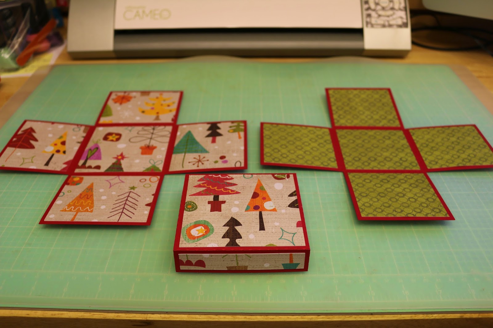 Explosion Box with Kits Bits of Paper