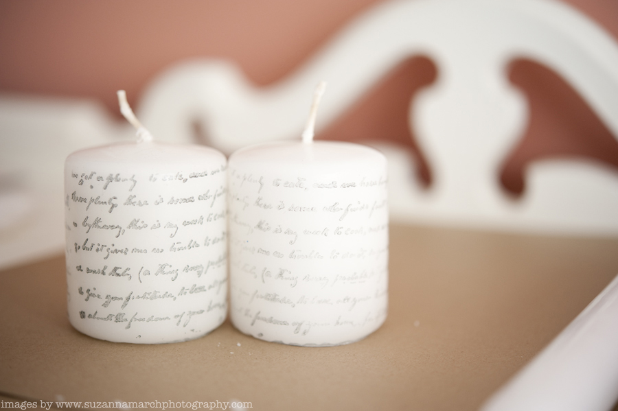 I Think Rustic Chic DIY Printed Candles thanks to