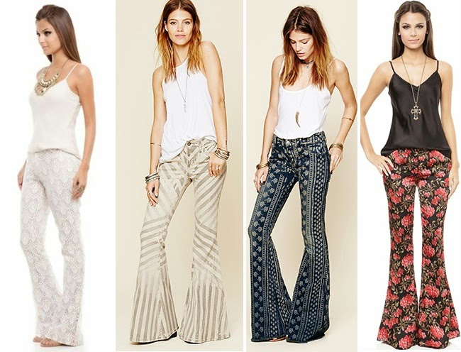 calça boca de sino lycra