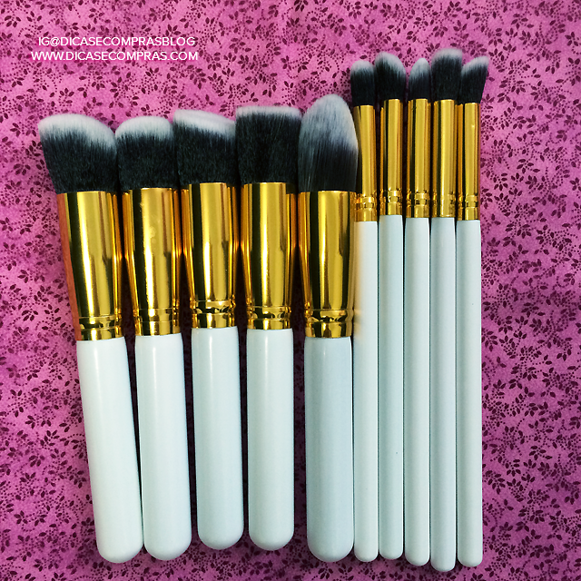 Conjunto de pincéis de maquiagem completo AliExpress