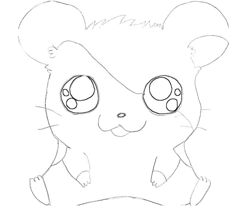 Printable Hamtaro Ham-Hams Unite Hamtaro Funny Coloring Pages printable-hamtaro-ham-hams-unite-hamtaro-funny-coloring-pages