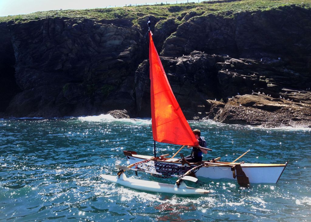 Wa'apa on the Cornish Coast