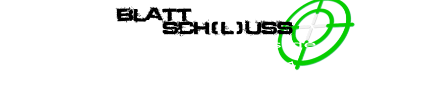 Blattschluss