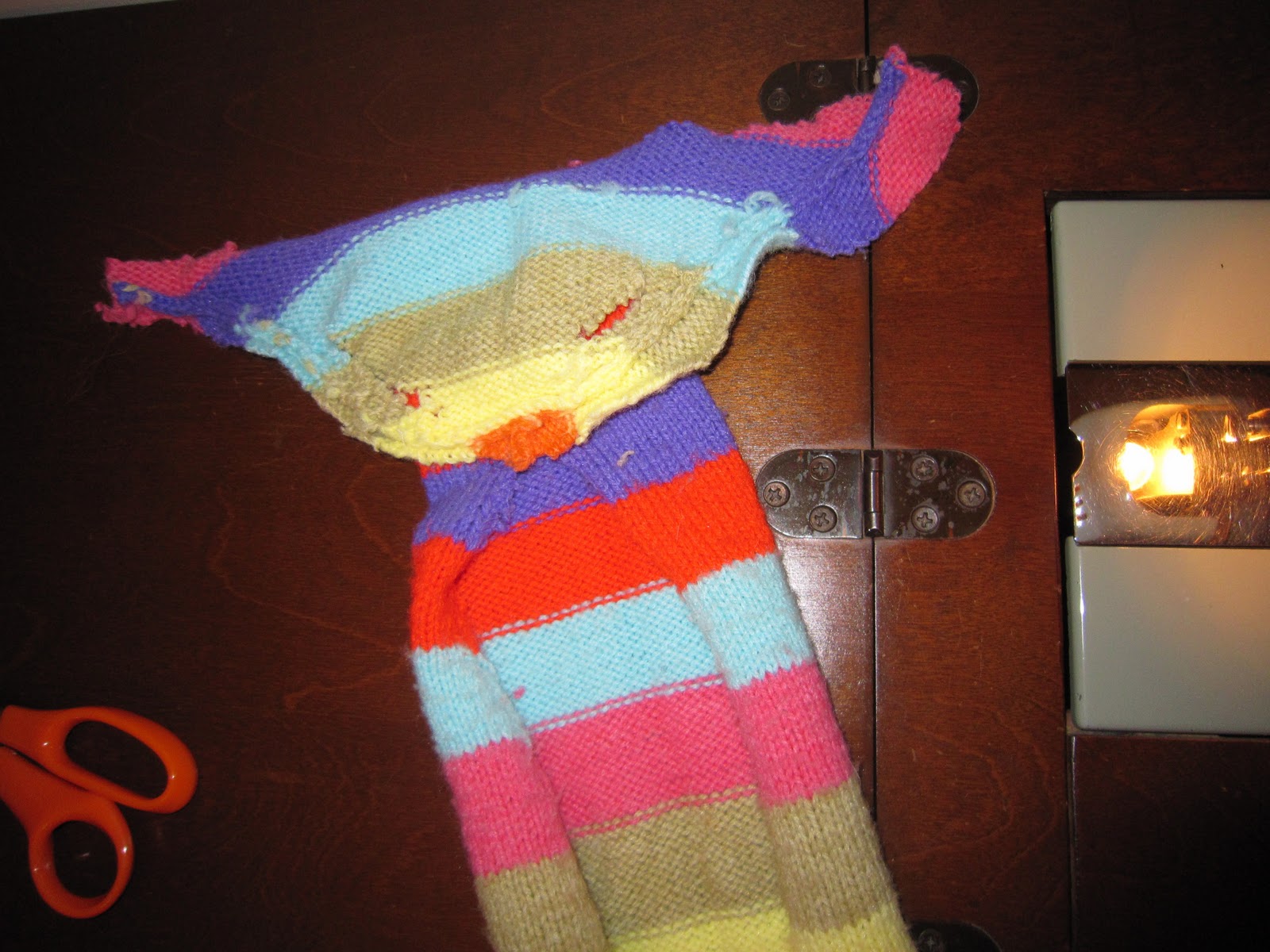 McGalver Make a Dog Sweater from an Old Human Sweater