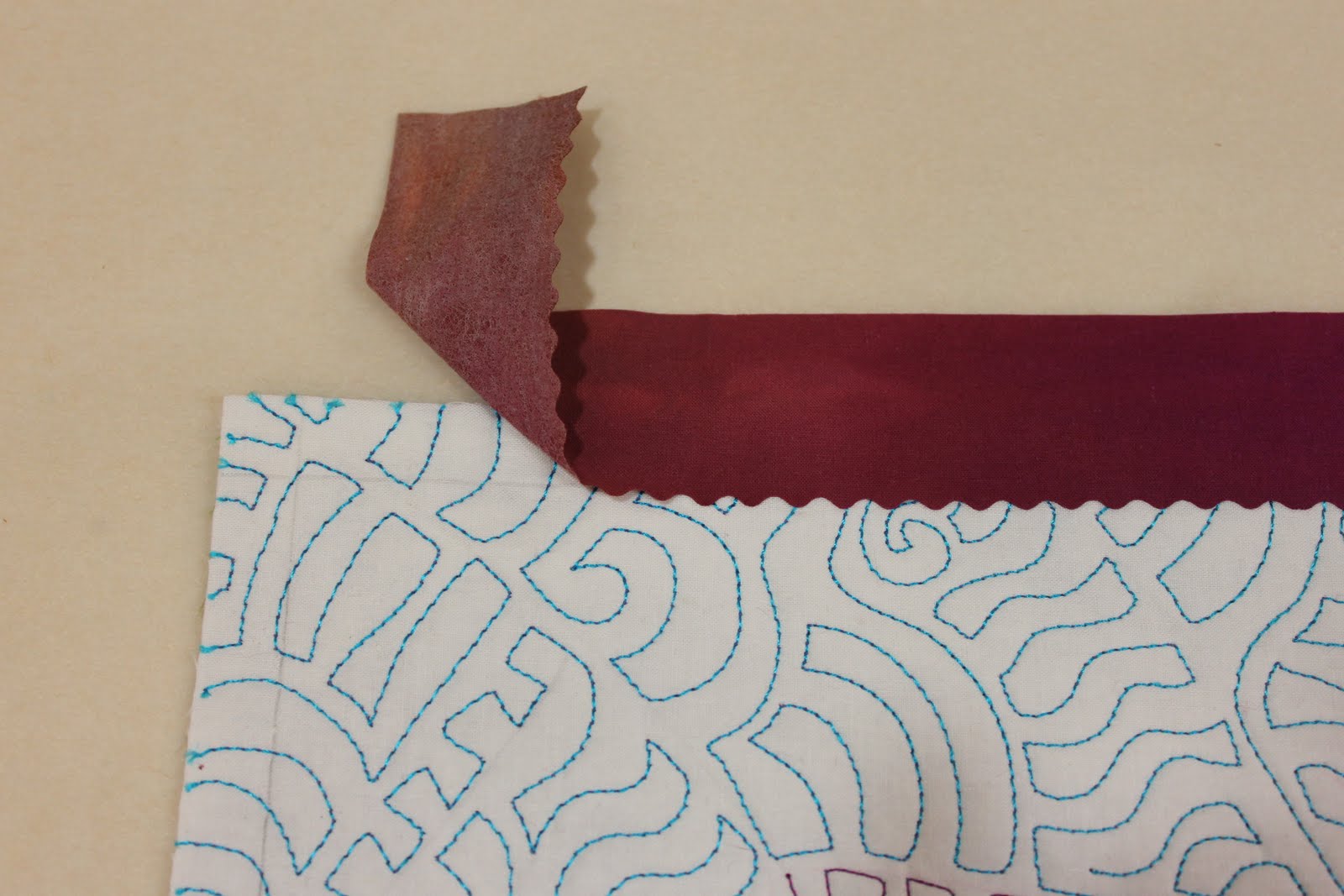 Walks in the Woods Art Quilts Fused Binding