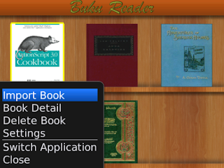 Buku Reader v1.2.3 for BlackBerry Buku Reader v1.2.3 for BlackBerry