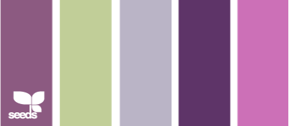 Palette design seeds via Nat et nature