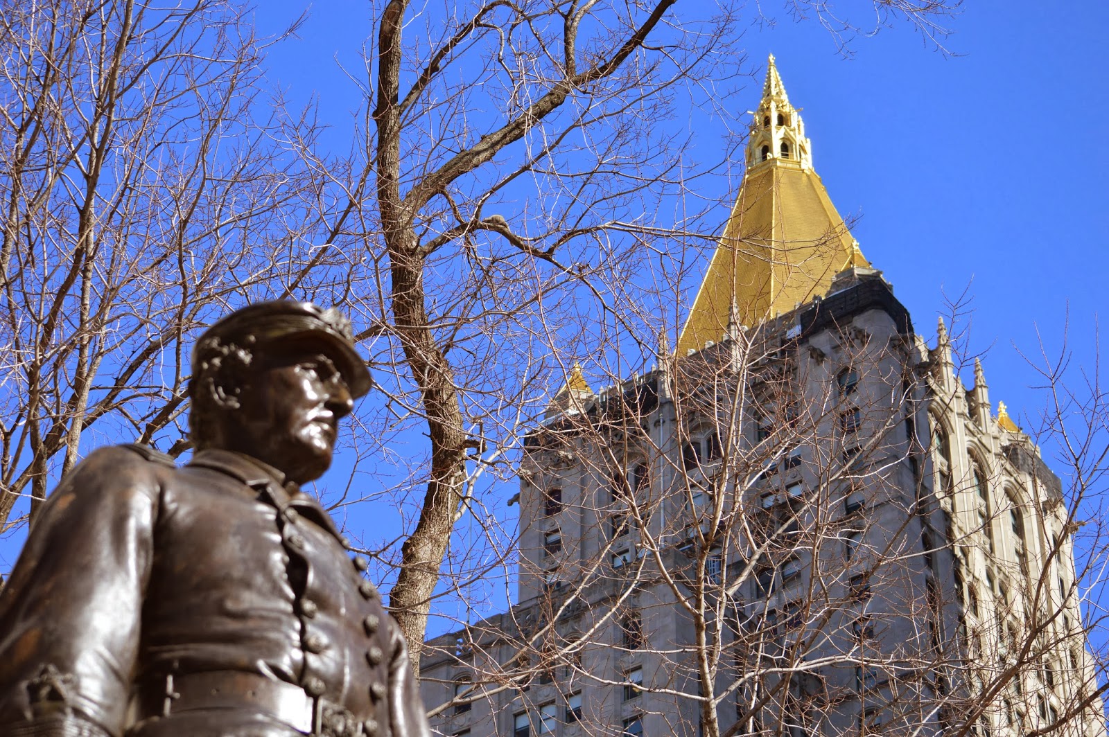 NYC Photoblog Statue of Admiral David Farragut