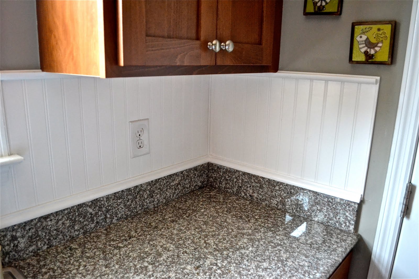 How to Install a Beadboard Backsplash DIY Kitchen
