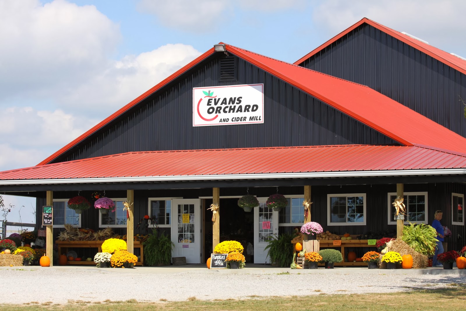 BlueEyed Kentucky Fall at Evans Orchard
