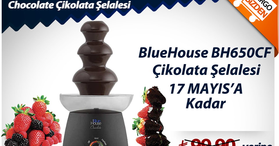 BlueHouse BH650CF Chocolate Çikolata Şelalesi Güncel Market