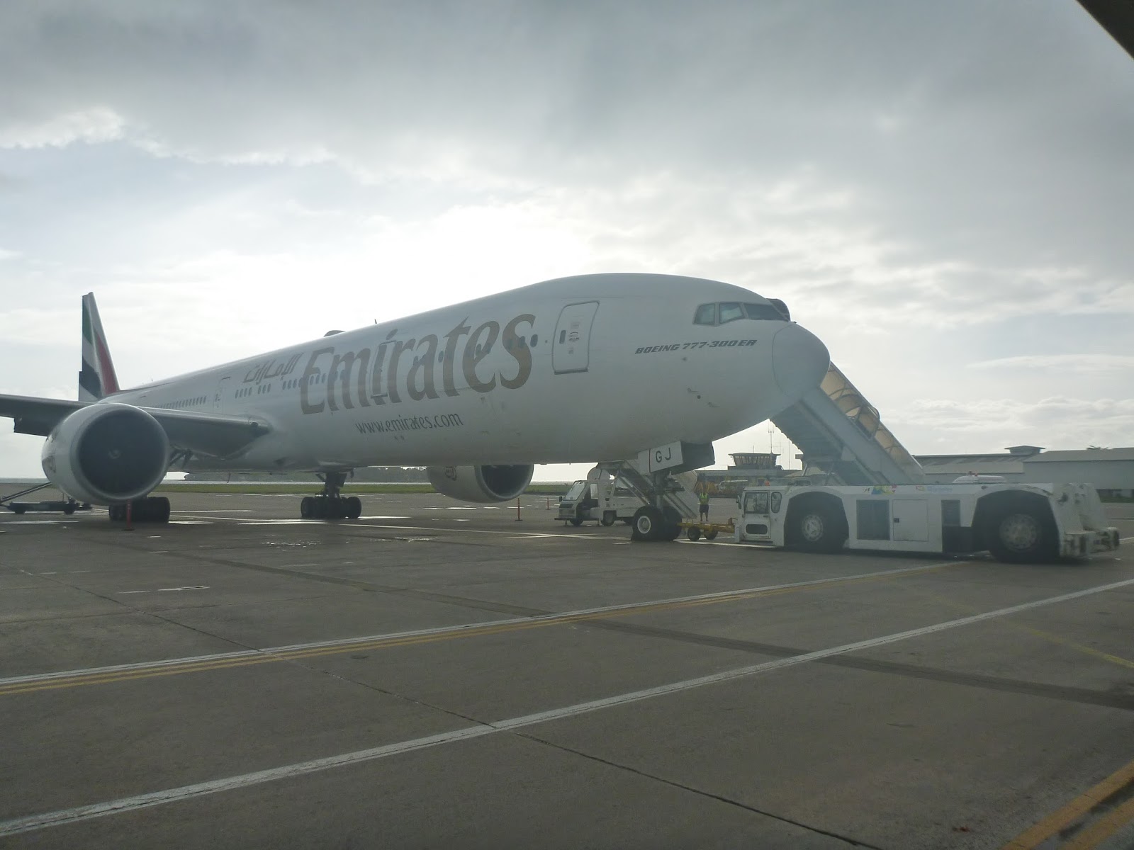 Notre avion Fly Emirates