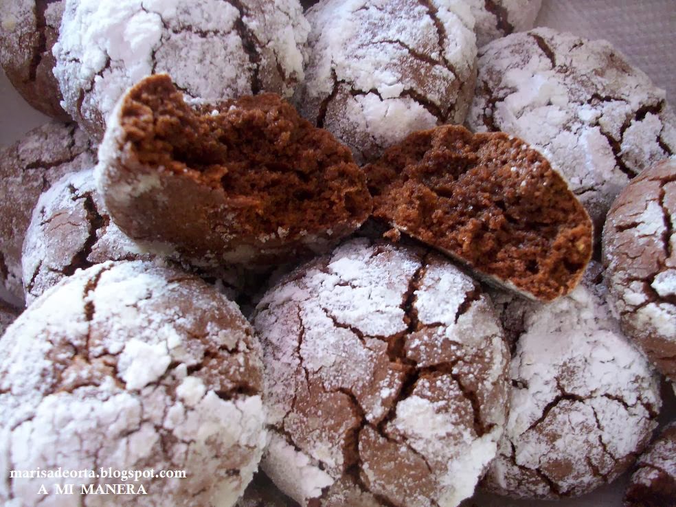 Galletas Abizcochadas De Miel Y Chocolate