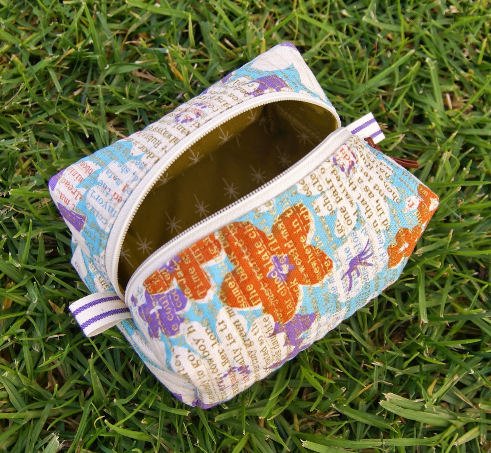 Melody Miller Makeup Pouch by Fabric Mutt