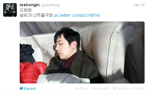 Hongki Skullhong S Twitter Tweet Ftisland Singapore Fan Site 5tislandsg