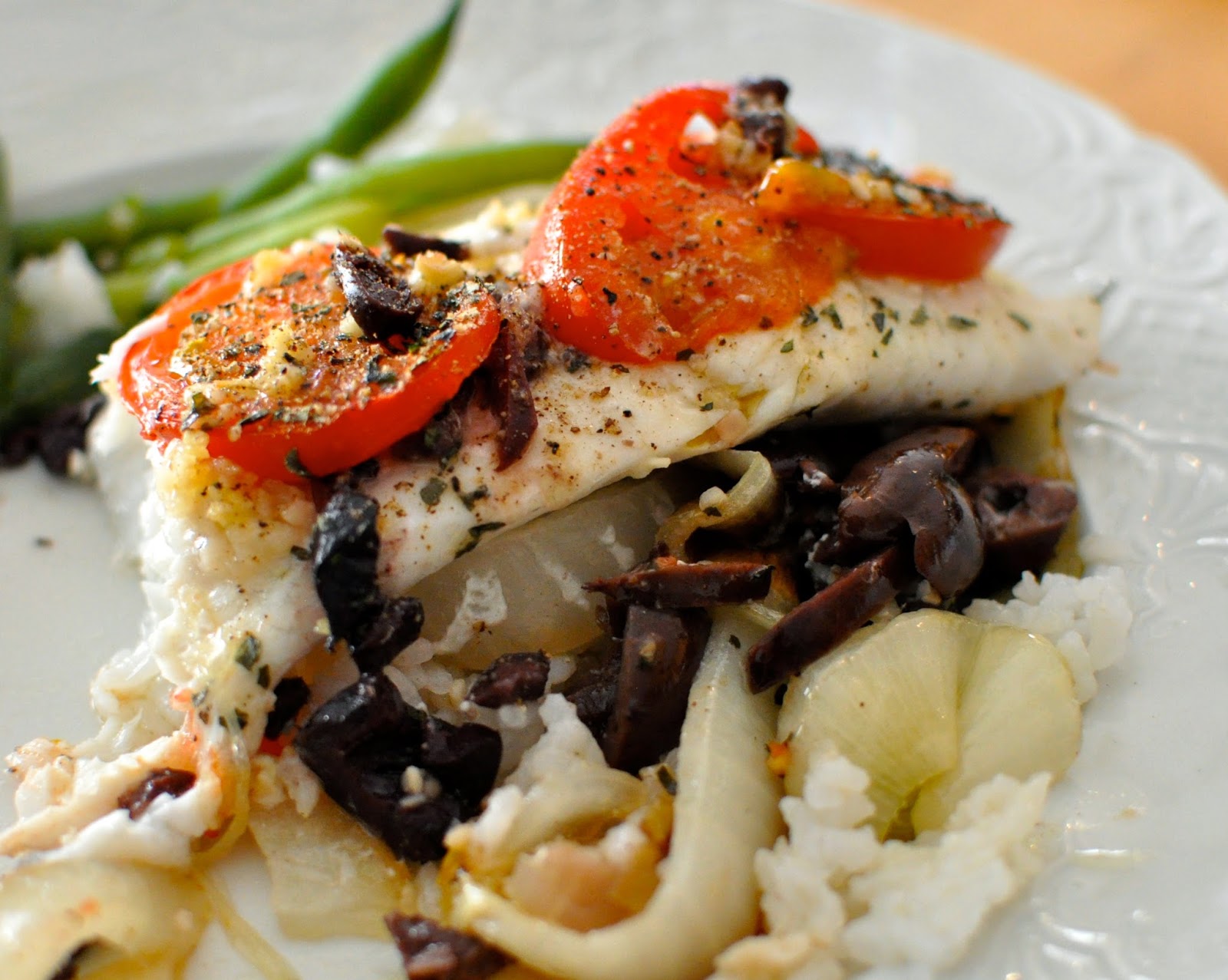 Mom's Cookbook Baked Mediterranean Tilapia