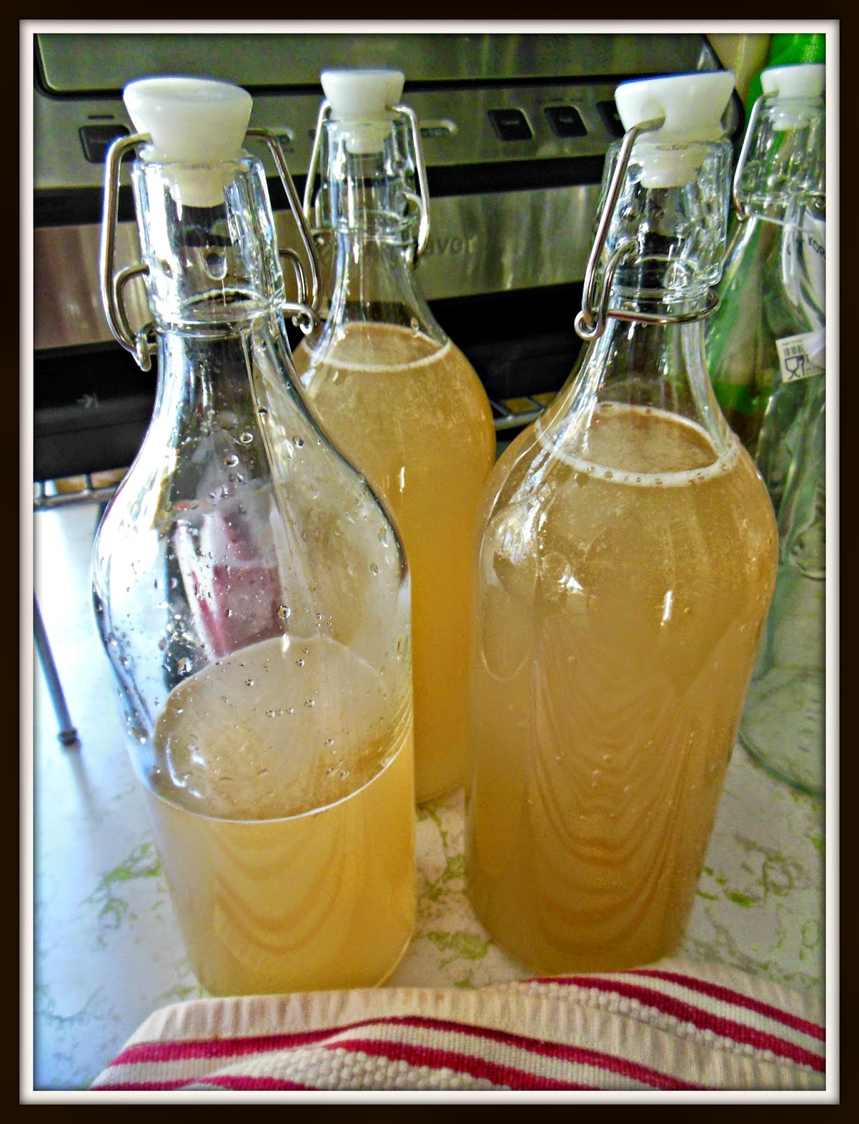 Homemade Naturally Fermented Ginger Ale.... Our Sunday Cafe