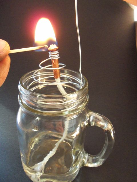 Anyone Can Make Abright Betty Oil Lamp