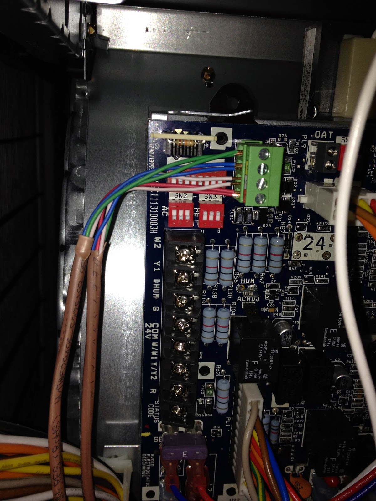 How to change my thermostat to a programmable thermostat How to change my thermostat to a programmable thermostat