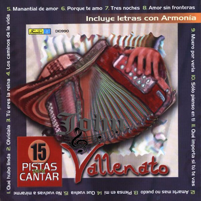 Pistas Para Cantar Vallenato