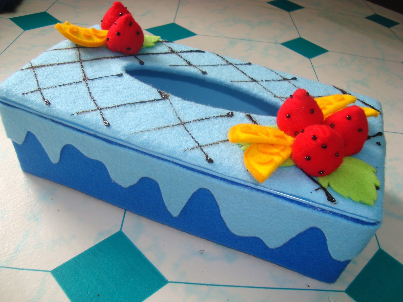 Airin Handicrabby Kotak Tisu Hias Flanel