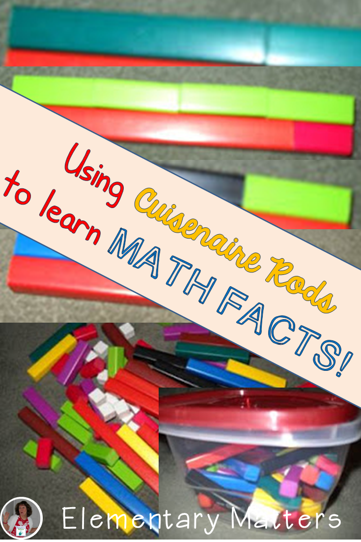 Worksheet Learning Math Facts elementary matters learning math facts with cuisenaire rods and a brain research tells us that being physically involved the process helps it also suggests use of col