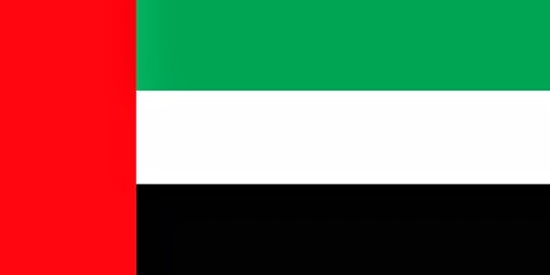 Vlag Verenigde Arabische Emiaraten