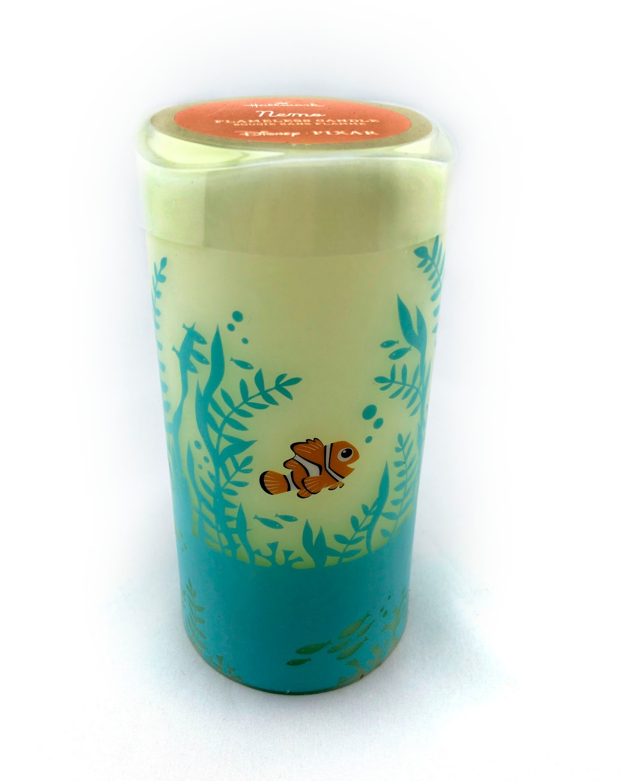 Dan the Pixar Fan Finding Nemo Hallmark Flameless Candle