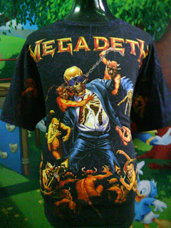 vintage megadeth shirt