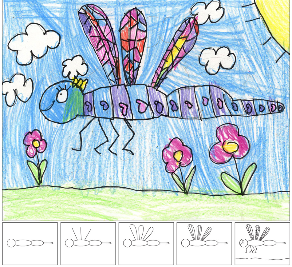 Dragonfly+art+projects+for+kids