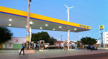 Posto de combustíveis instala turbina eólica