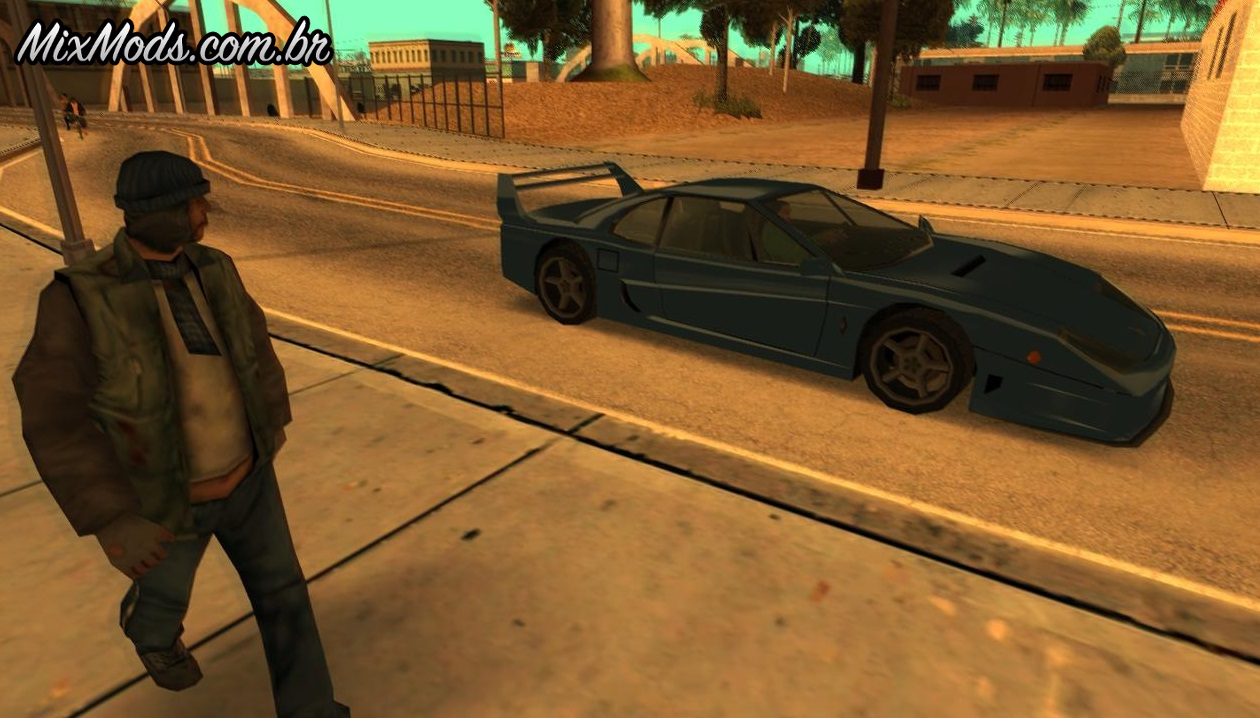 Racha de Carros de Luxo - GTA San Andreas 