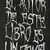 El autor de este libro es un zombi