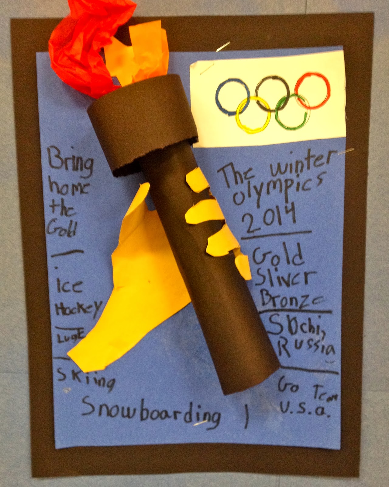 olympic games homework project